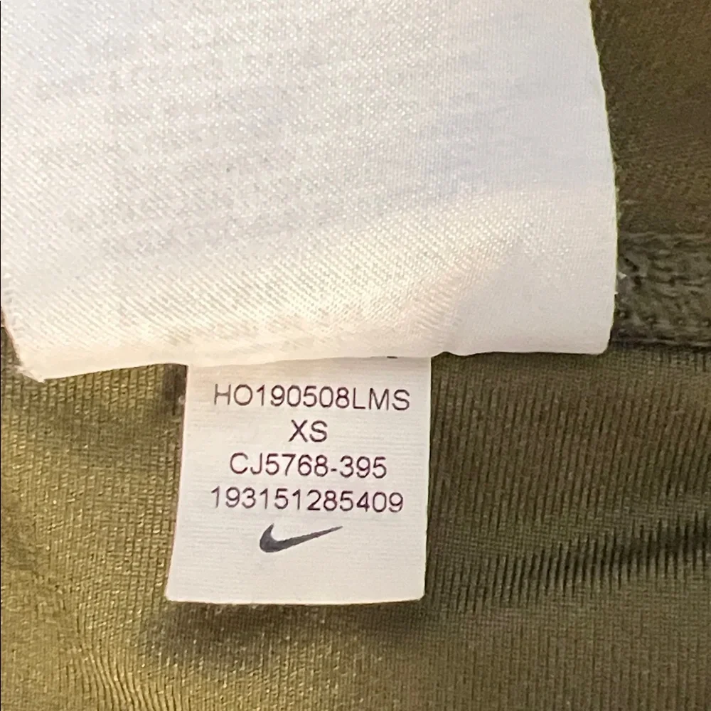 Nike Dri Fit Women's Olive, Navy, and Gray Leggings Size XS